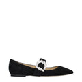 Ballerines en daim noir