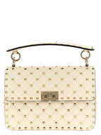 White Leather Shoulder Bag