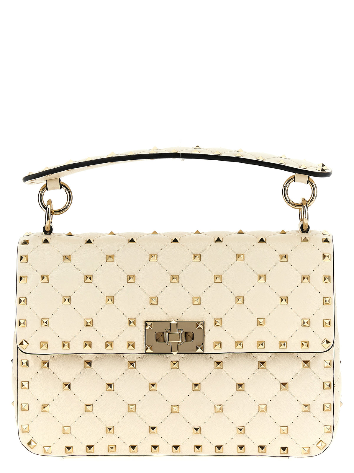 White Leather Shoulder Bag
