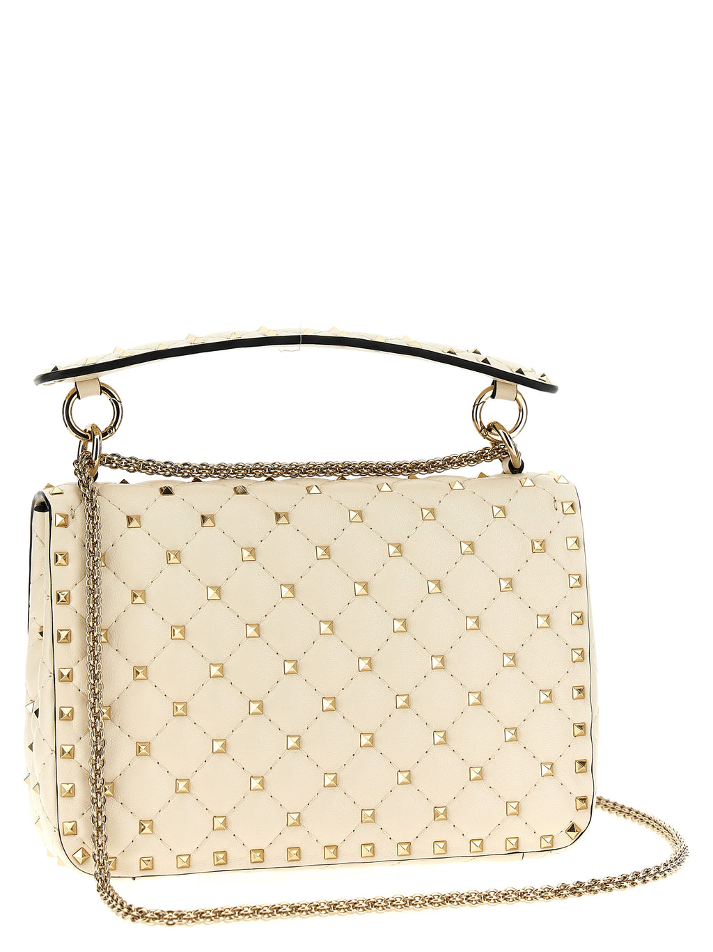 White Leather Shoulder Bag