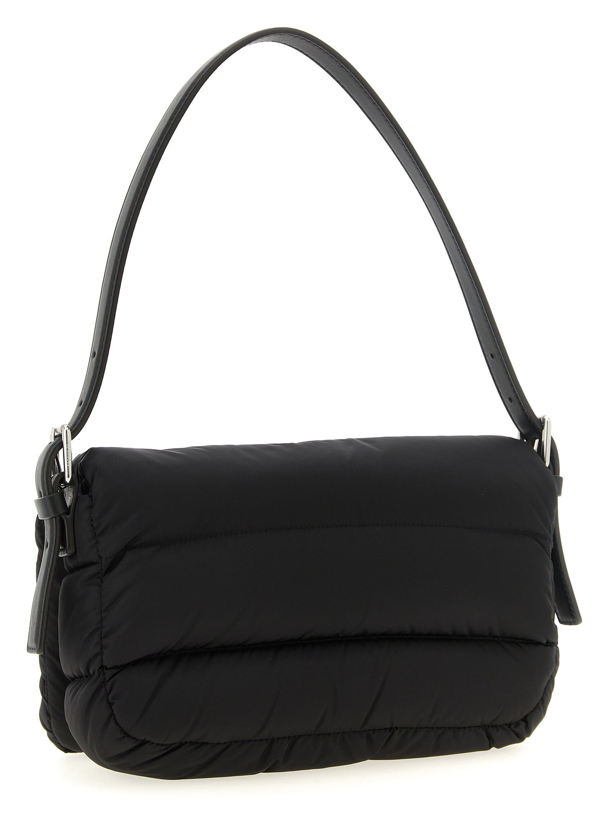 Nylon Shoulder Bag – Black