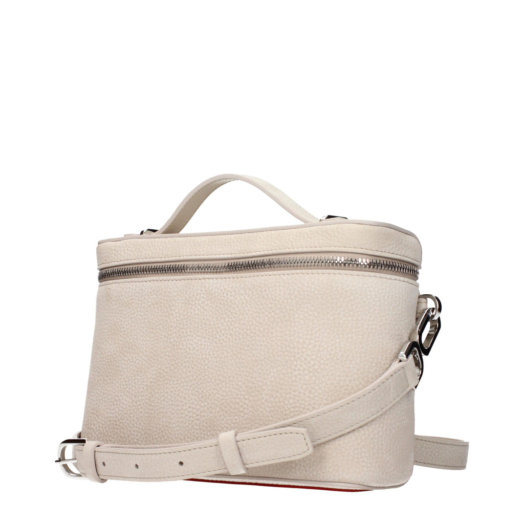 Leather Handbag – Beige