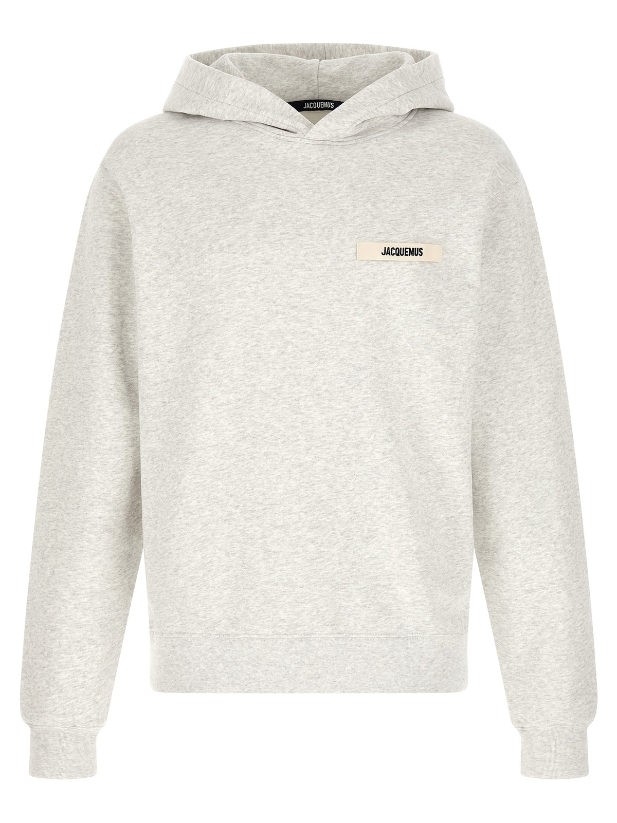 Sweat-shirt en coton gris