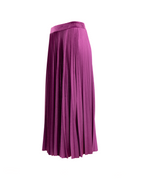 Jupe en soie violette