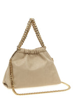 Sac bandoulière en polyester beige