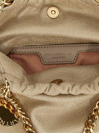 Sac bandoulière en polyester beige