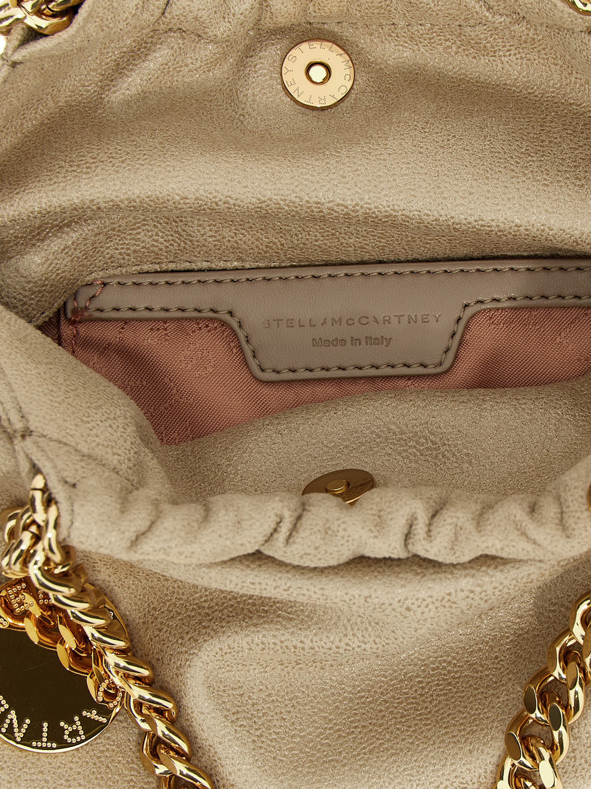 Sac bandoulière en polyester beige
