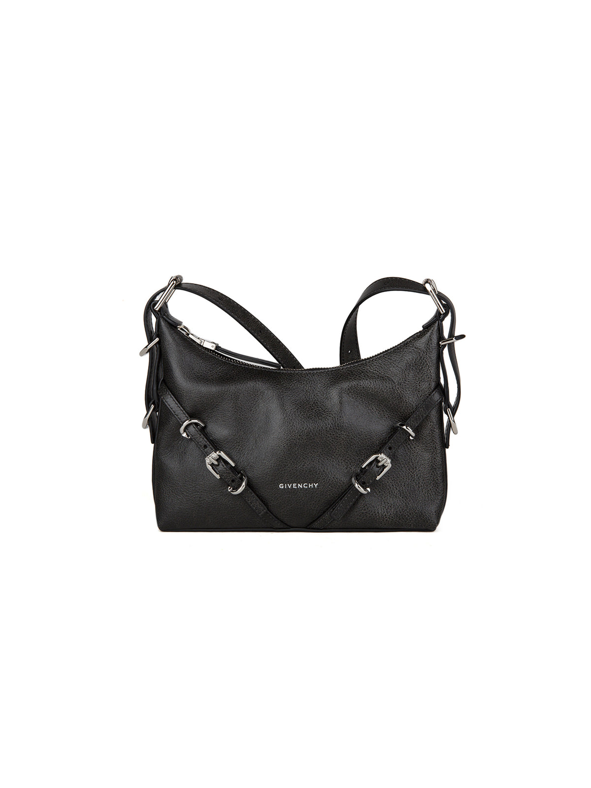 Sac à bandoulière en cuir à boucle
