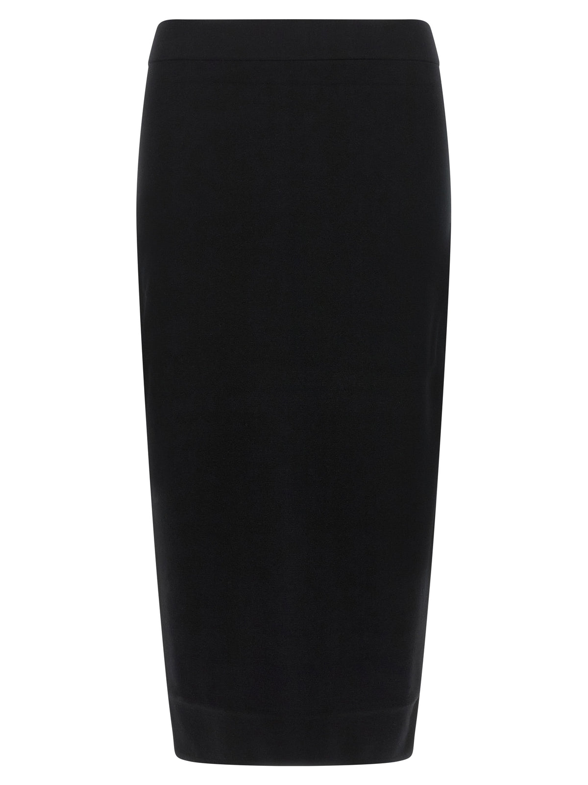 Jupe noire en viscose
