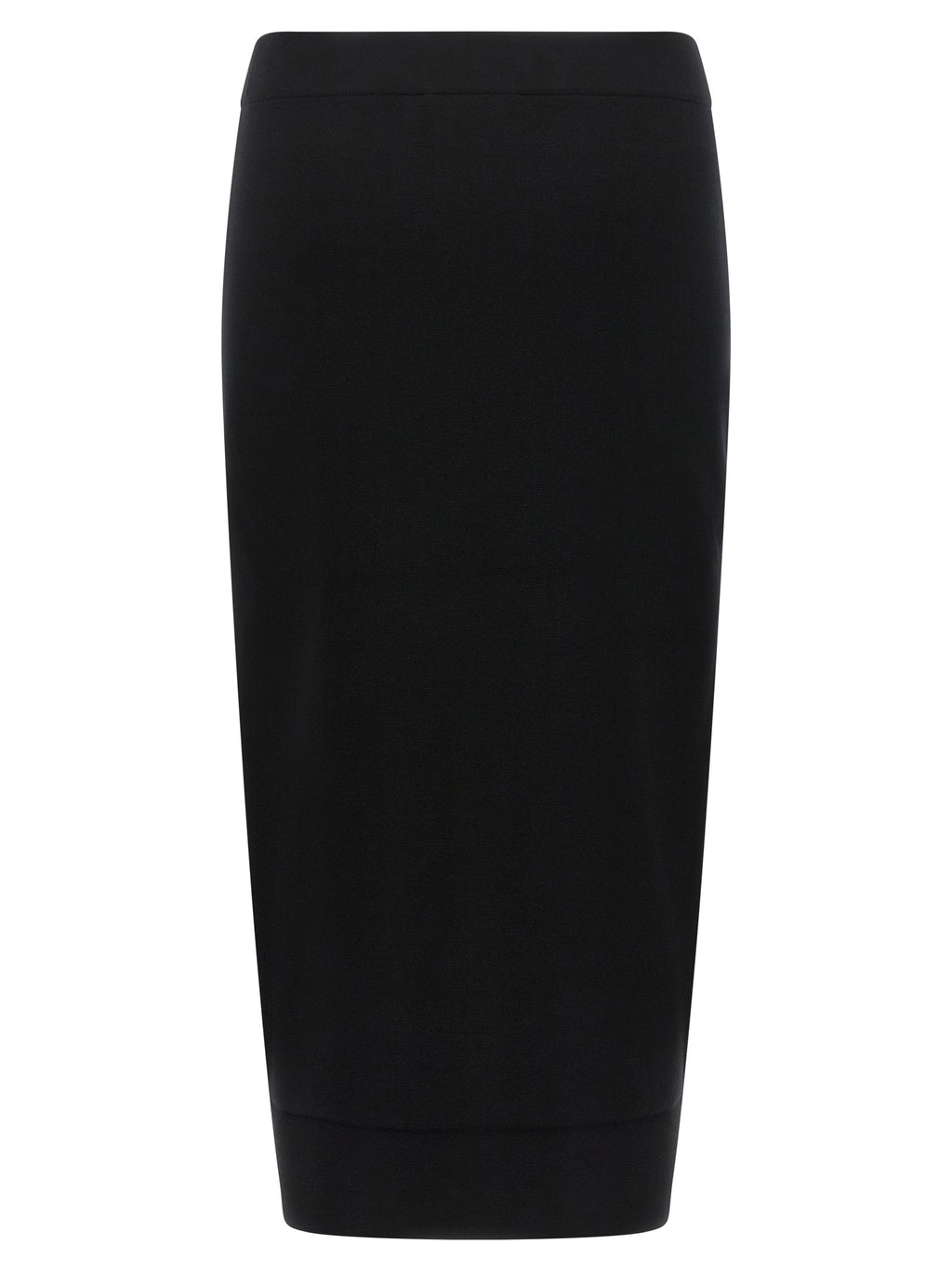 Jupe noire en viscose