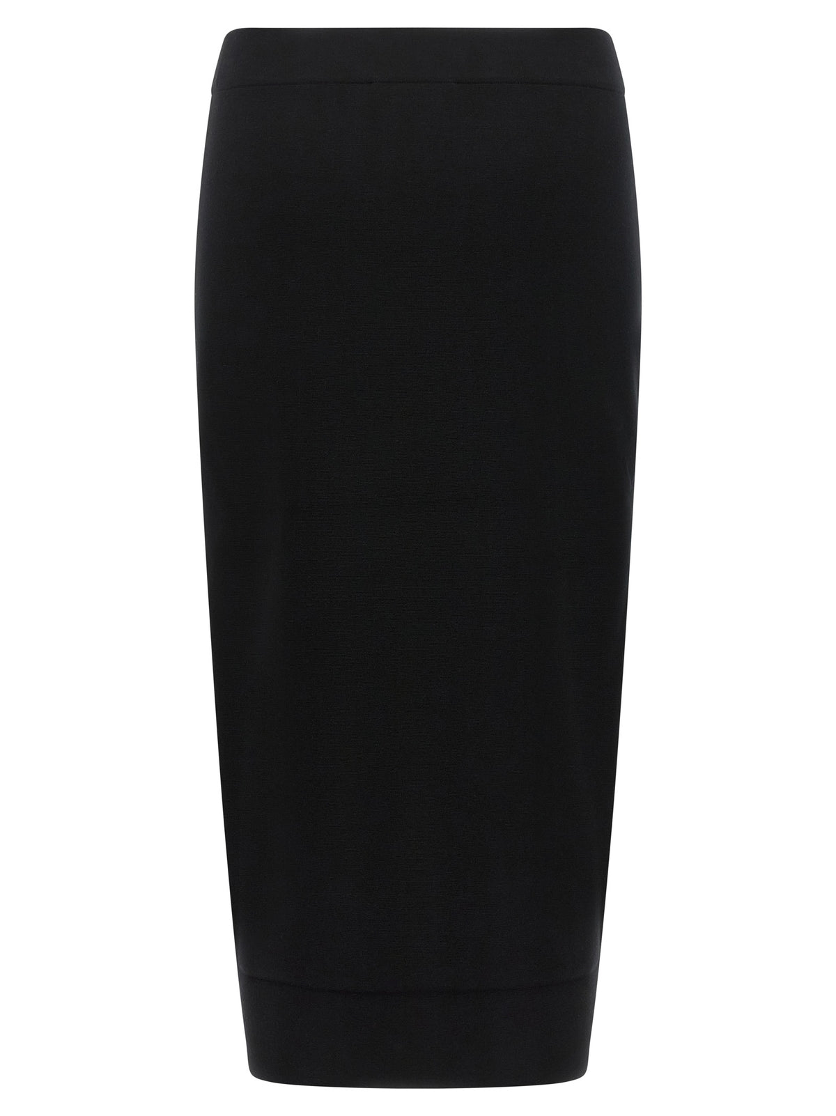 Jupe noire en viscose