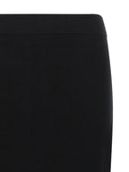 Jupe noire en viscose