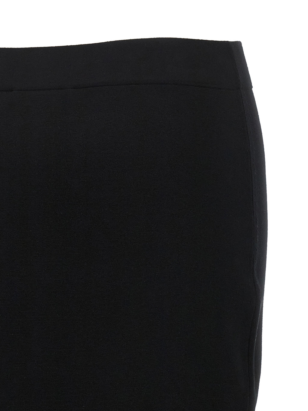 Jupe noire en viscose