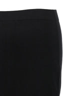 Jupe noire en viscose