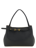 Sac à main en cuir noir