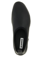 Black Synthetic Slippers