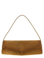 Brown Suede Shoulder Bag