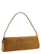 Brown Suede Shoulder Bag