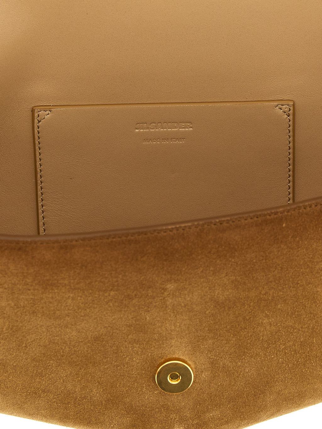 Brown Suede Shoulder Bag