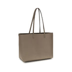 Beige Leather Shoulder Bag