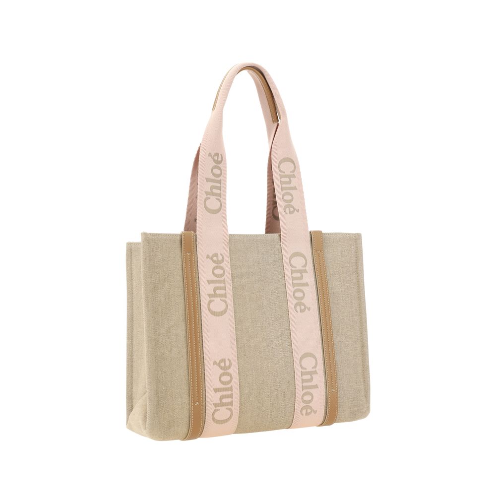 Sac à bandoulière en lin – Marron