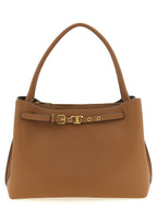 Sac à main en cuir marron