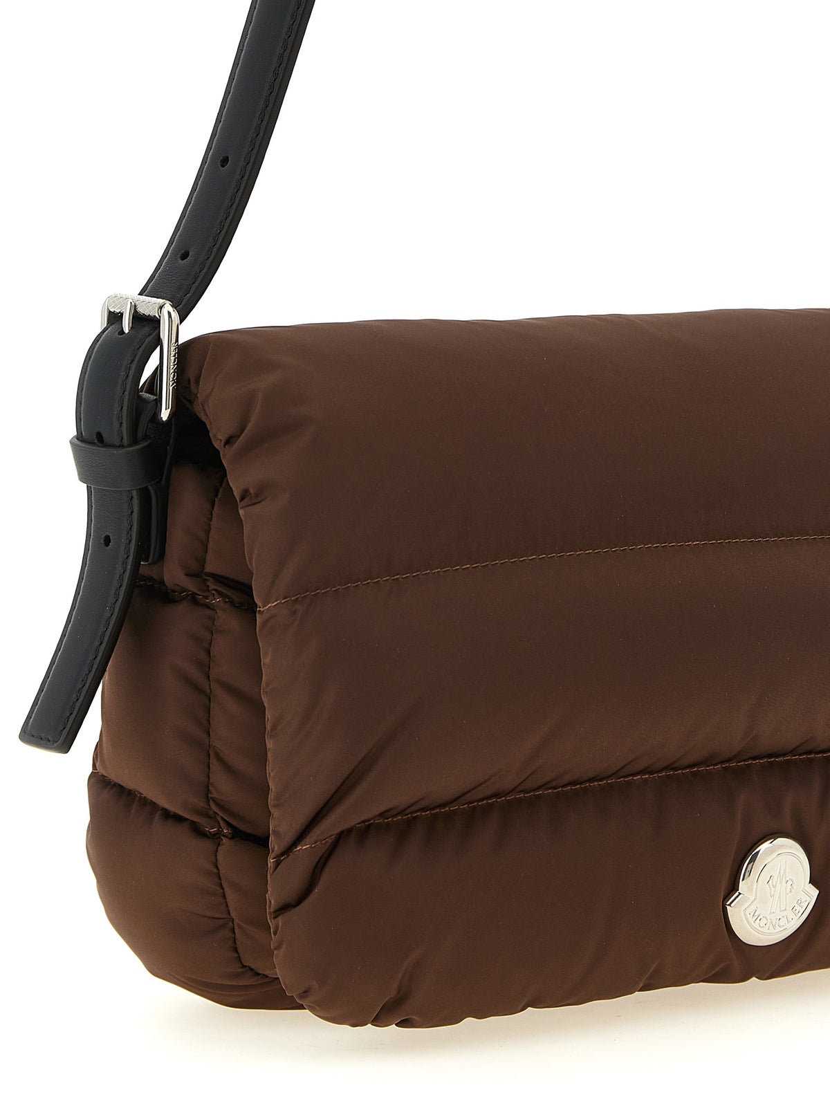 Sac bandoulière marron en polyamide