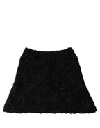 Écharpe en cachemire noire
