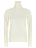Pull en laine vierge blanc