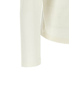 Pull en laine vierge blanc