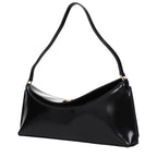 Sac à bandoulière en cuir noir
