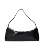 Sac à bandoulière en cuir noir