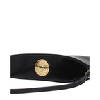 Sac à bandoulière en cuir noir
