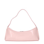 Sac à bandoulière en cuir rose