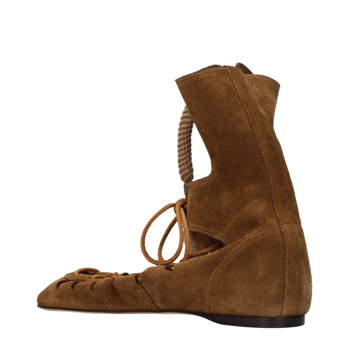 Leather Ankle Boots – Brown