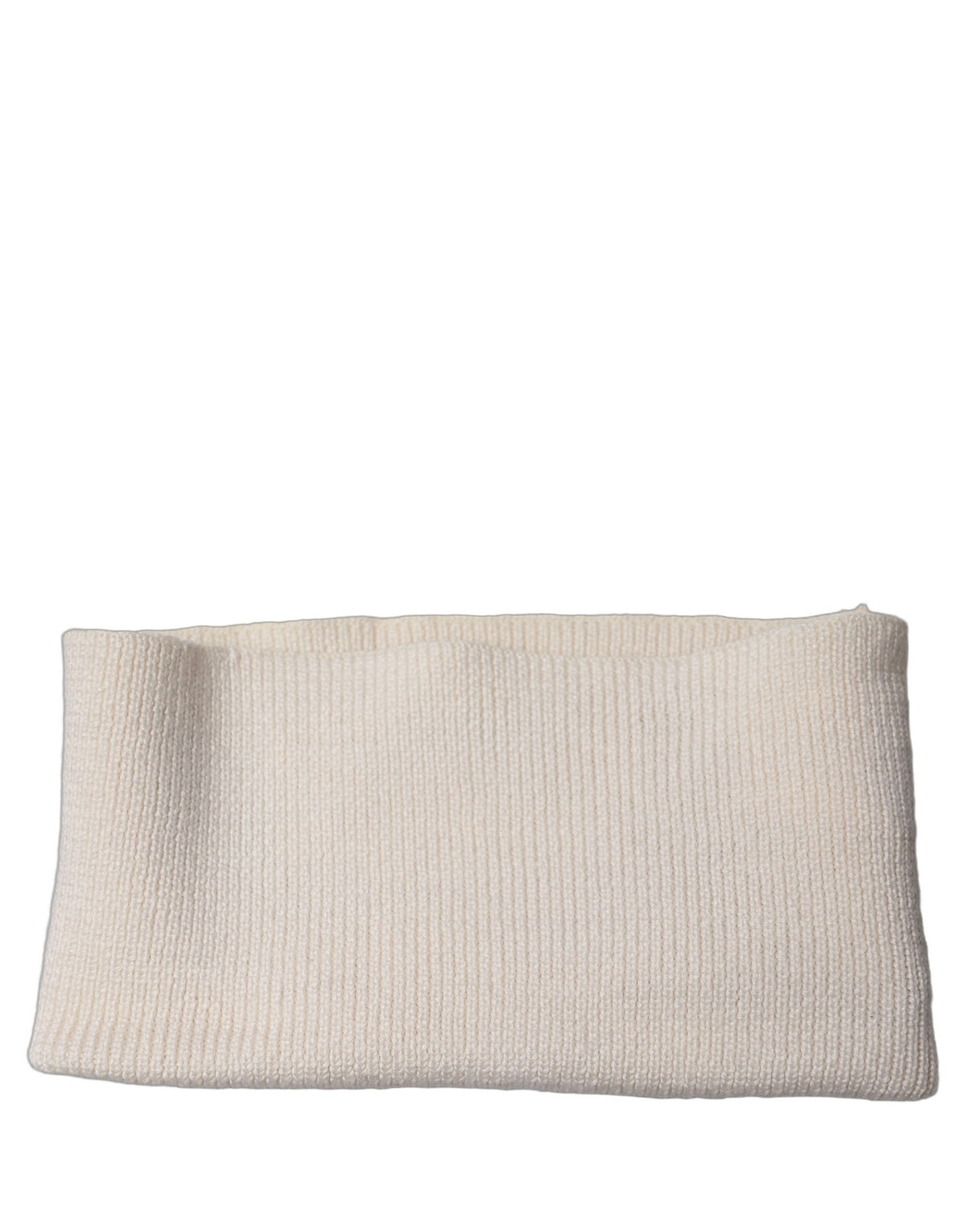 White Polyester Scarf