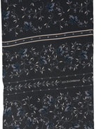 Foulard en soie bleue