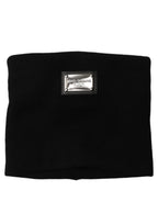 Écharpe en cachemire noire