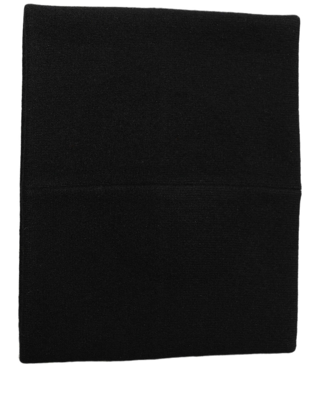 Écharpe en cachemire noire