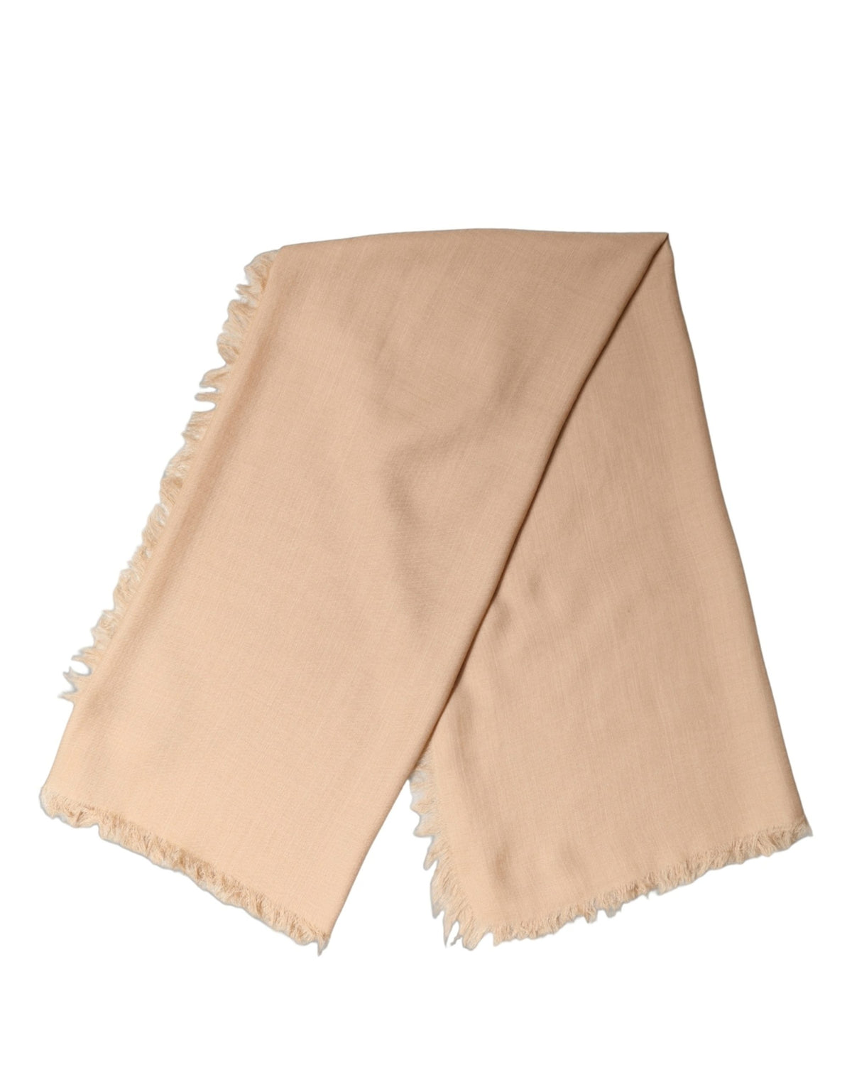 Foulard en soie beige