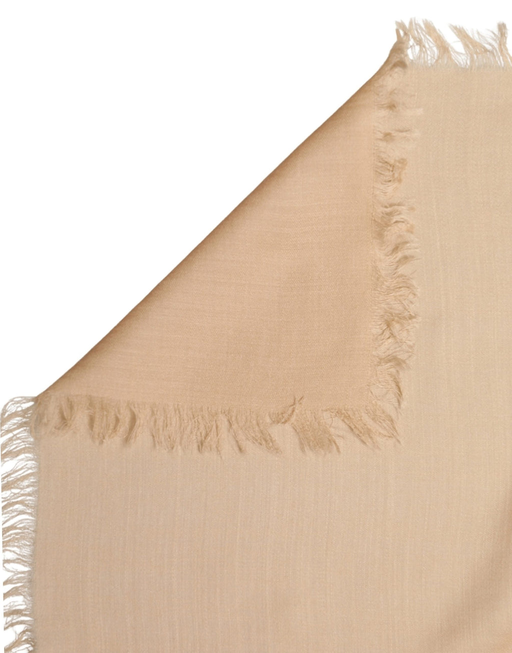 Foulard en soie beige