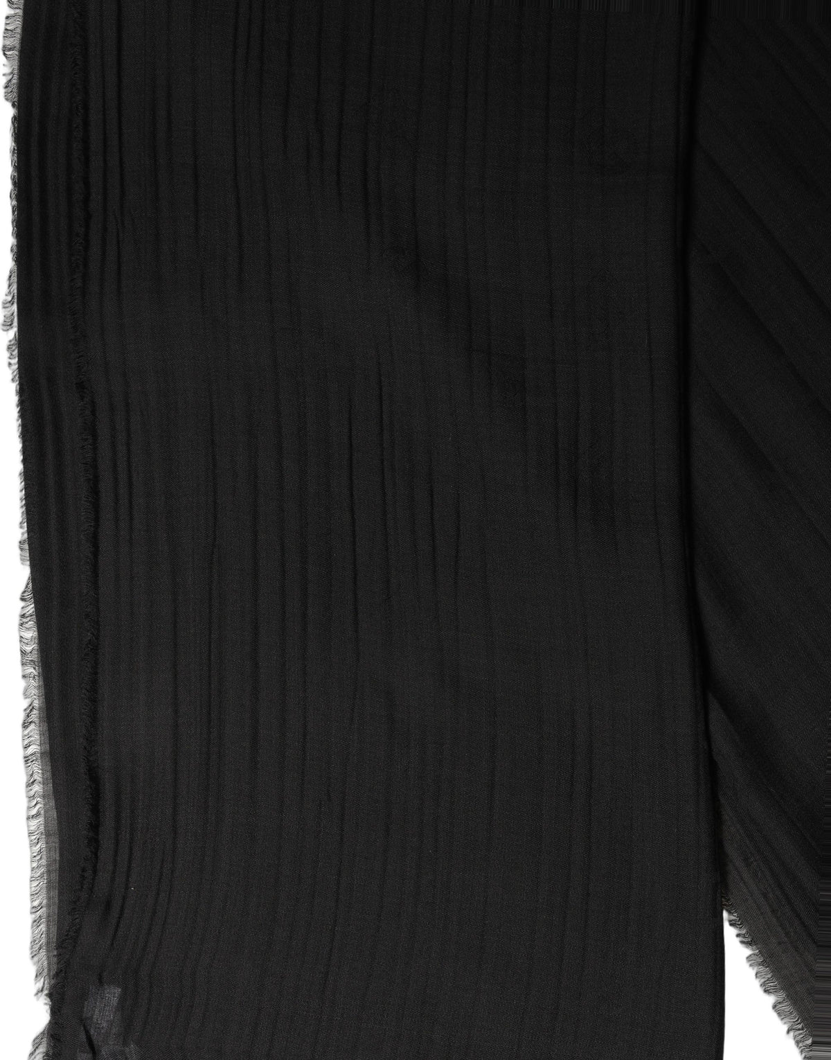Foulard en soie noire