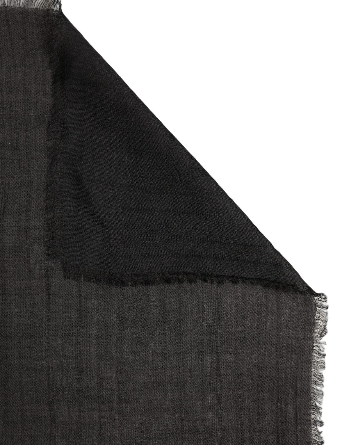 Foulard en soie noire