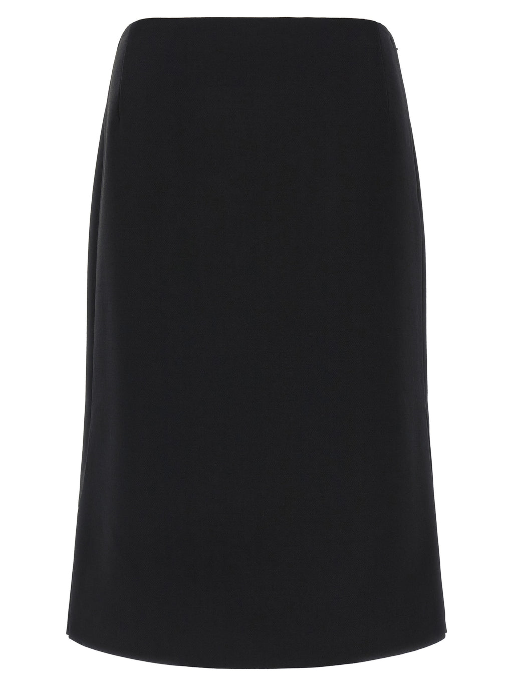 Jupe en laine noire