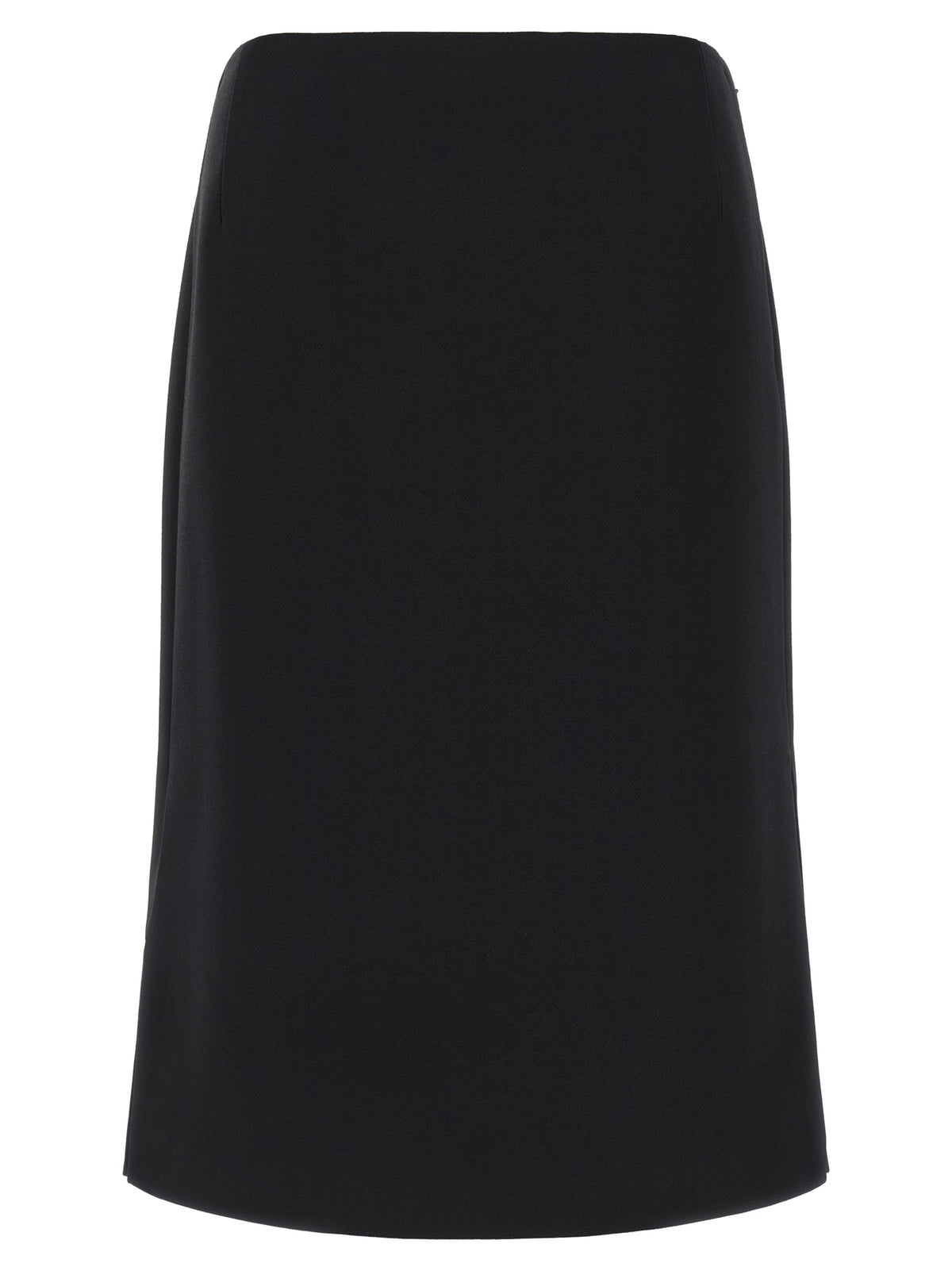 Jupe en laine noire