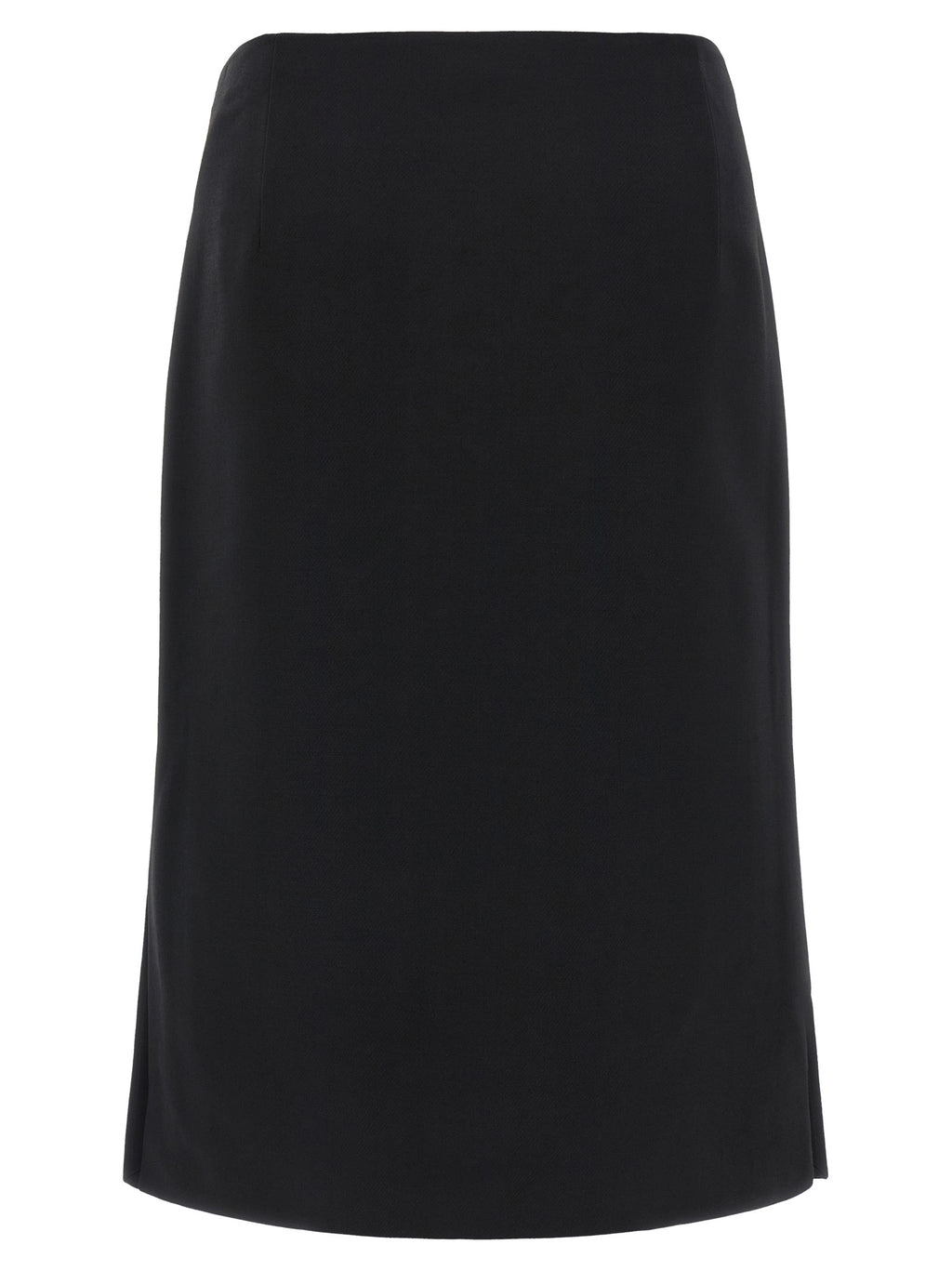 Jupe en laine noire