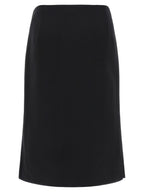 Jupe en laine noire