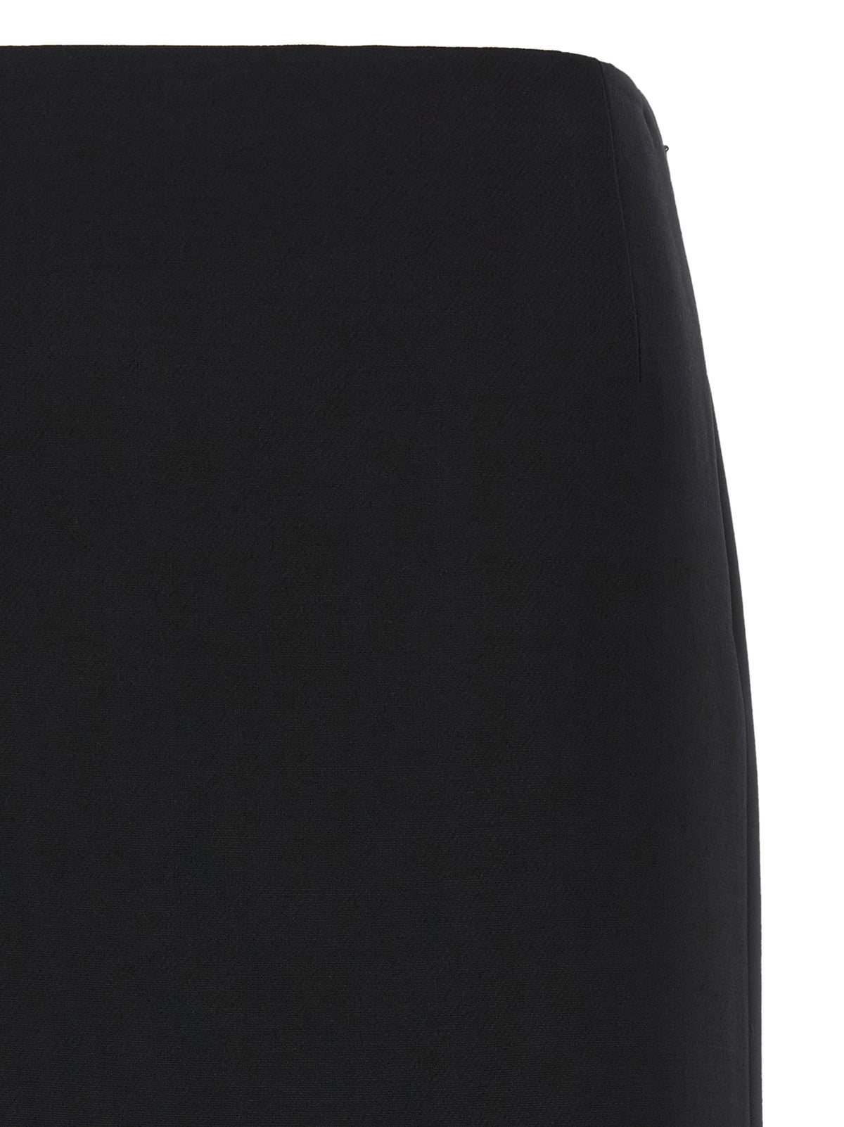 Jupe en laine noire