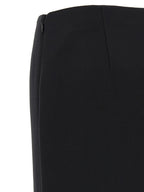 Jupe en laine noire