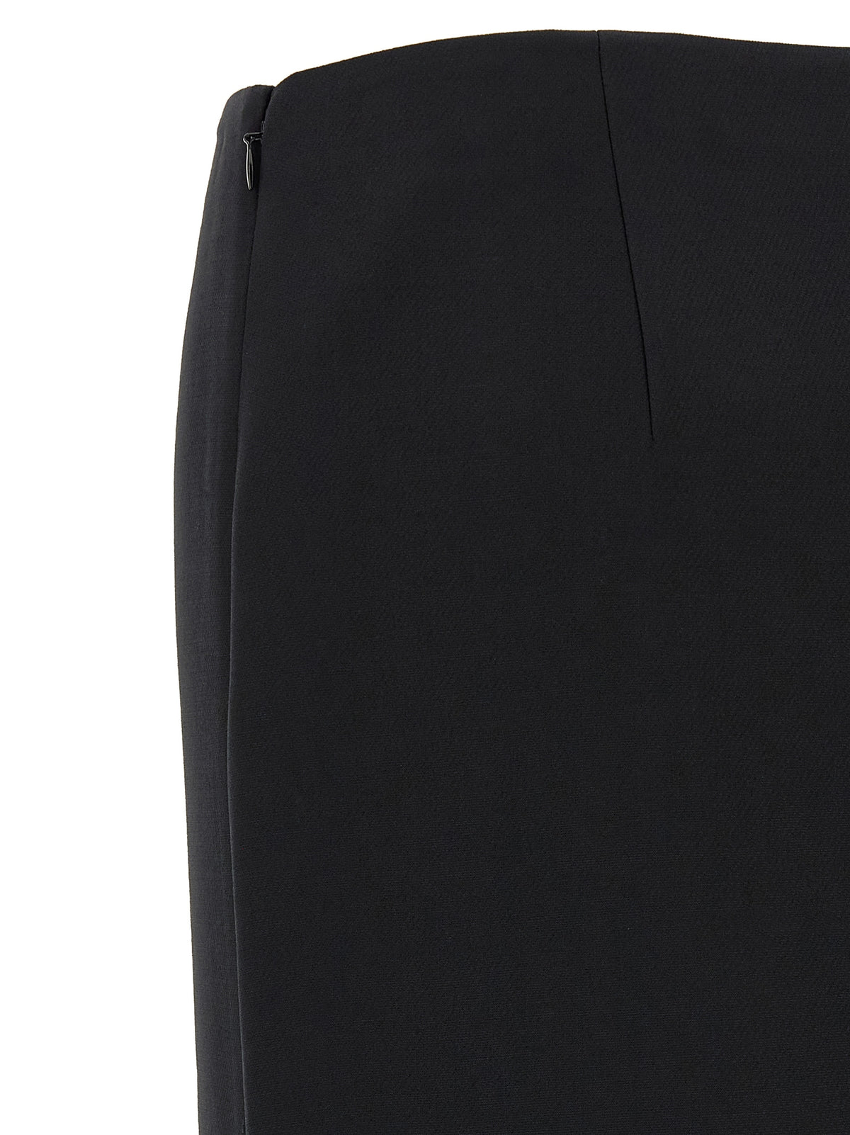 Jupe en laine noire